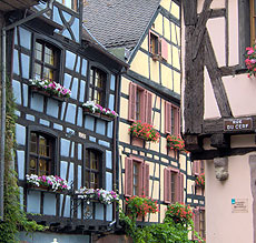 Ribeauvillé, village d'Alsace