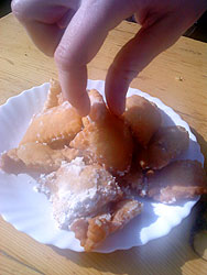 Beignet niçois ou beignets de carnaval